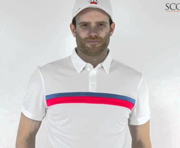 J Lindeberg Noah TX Polo Shirt White
