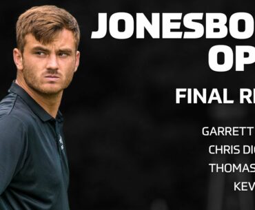 2020 JONESBORO OPEN | FINAL RD, F9 | Gurthie, Dickerson, Gilbert, Jones | DISC GOLF COVERAGE