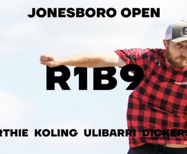 2020 Jonesboro Open | R1B9 | Dickerson, Koling, Gurthie, Ulibarri | Jomez Disc Golf