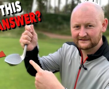 THE CLUB TO FIX ALL CHIPPING PROBLEMS? The cutter golf wedge