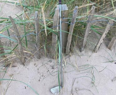 Golf on St Andrew’s beach #vardonpath #beach