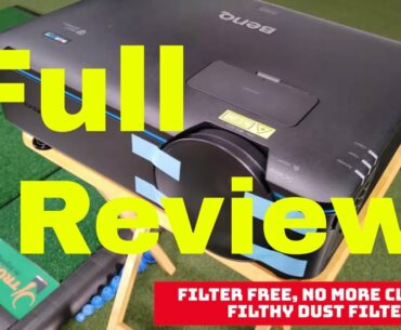 BENQ LU951ST Projector Full Setup and Review