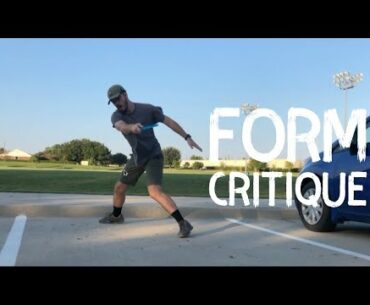 Upcoming Announcement and GIVEAWAY!!! | Form Critique | Disc Golf