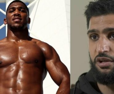 AMIR KHAN CALLS ANTHONY  JOSHUA A ROBOT LIKE FRANK BRUNO, SAYS TYSON FURY BEATS HIM EASILY!