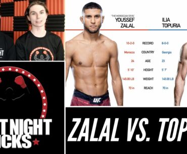 UFC Fight Night: Youssef Zalal vs. Ilia Topuria Prediction