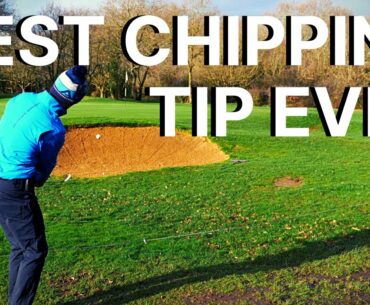 BEST CHIPPING TIP EVER - Master Your Short Game Technique & Stop CHUNKING your chip and pitch shots