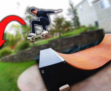 EPIC MINI RAMP SKATE LAUNCH!