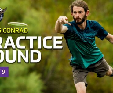 TAKING ON WINTHROP WITH USDGC CHAMPION JAMES CONRAD | Mic'd Up Practice Round Back 9
