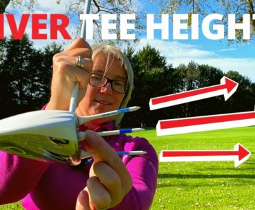 WHAT IS THE CORRECT TEE HEIGHT FOR YOUR DRIVER ??