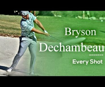 Bryson  Dechambeau  Every Shot 3rdRound Shriners Open 2020 |  PGA Tour