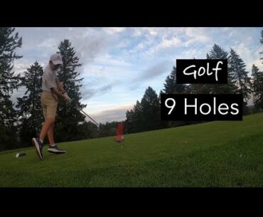 My 9 hole vlog @ The Oregon Golf Club | Where is my game at?