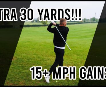 INSANE GOLF SWING SPEED GAINS - ONE EASY TRICK!