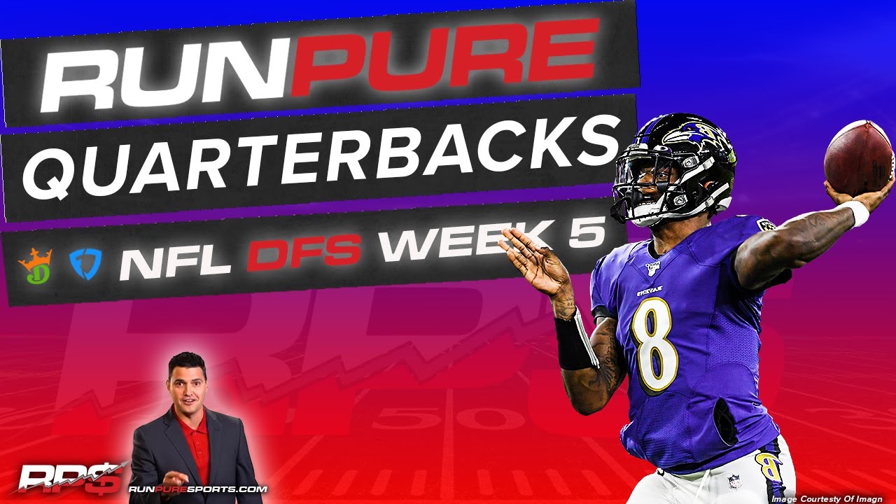 NFL DFS WEEK 5 – DRAFTKINGS + FANDUEL QUARTERBACK PREVIEW NFL DFS WEEK 5 - DRAFTKINGS + FANDUEL QUARTERBACK PREVIEW