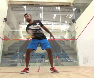 Squash- the only racket sport where players share the same space (Squash 101)