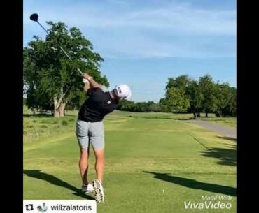 Will Zalatoris slow motion golf swing mechanics! #HitTheBall #alloverthegolf