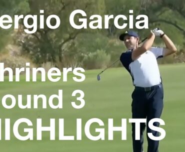 Sergio Garcia Everyshot From Round 3 Shriners Open 2020