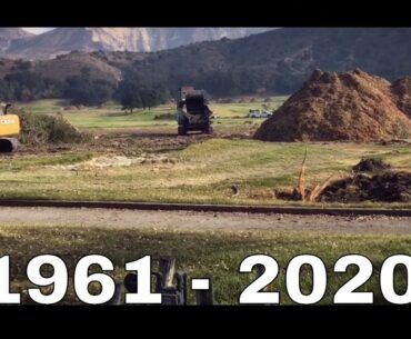 Death of a Golf Course.  Elkins Ranch 1961 - 2020