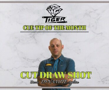 How to play cut draw shot | TIGER CUE TIP OF THE MONTH