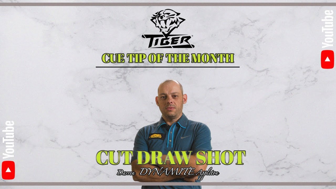 How to play cut draw shot | TIGER CUE TIP OF THE MONTH How to play cut draw shot | TIGER CUE TIP OF THE MONTH