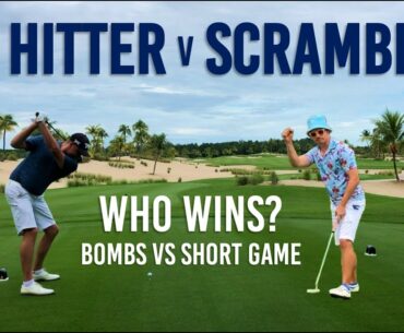 Difference between LONG BALL vs SHORT GAME - 350 yard drive vs pitching maestro