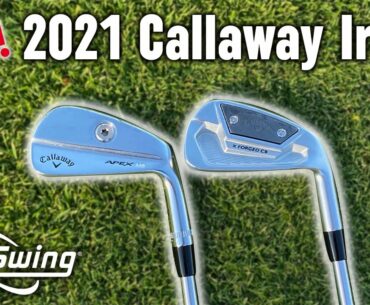 Callaway 2021 Apex MB and X Forged CB Irons | Review, Test, and Comparison