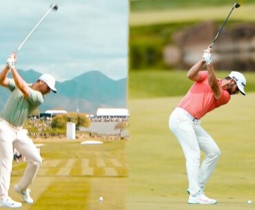 Matthew Wolff Golf Swing 2020 - Slow Motion Wedge, Iron, 3 Wood and Driver Swing