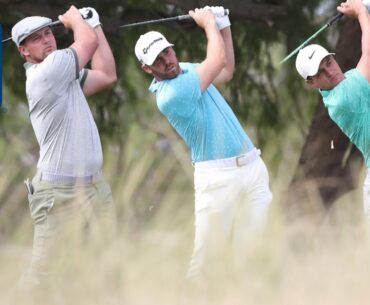 DeChambeau, Wolff & Champ attack par 4s and par 5s at Shriners in Round 2