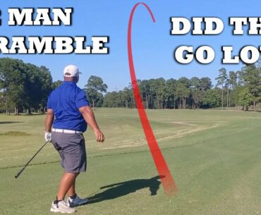 How Low Can We Go?! | 2 Man Scramble | Golf Vlog With Shot Tracer