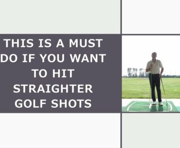 Aim Your Body like this for Straighter Golf Shots