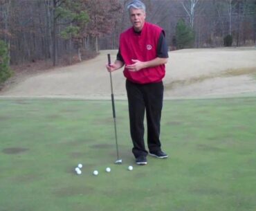 Side Saddle Putting and Face on Putting Technique with the GP Putter.
