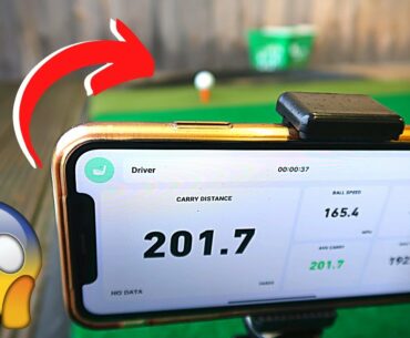 FREE GOLF LAUNCH MONITOR APP FOR YOUR IPHONE!? (RESULTS)