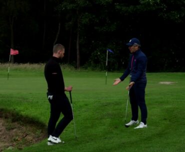 LEARN TO HIT SHOTS OUT OF ROUGH AND A VARIETY OF LIES AROUND THE GREEN