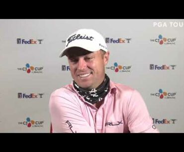Justin Thomas Tuesday Interview 2020 The CJ Cup
