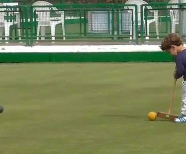 2014 Womens Pre final Golf Croquet