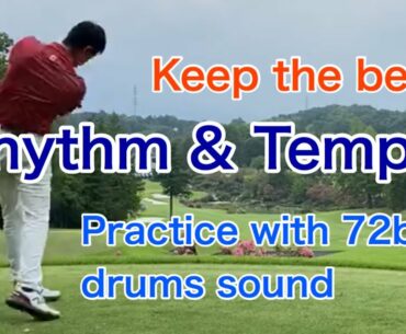 Tempo & Rhythm Practice for golfers to keep the best swing on course [Golf Swing Kinematics Japan]