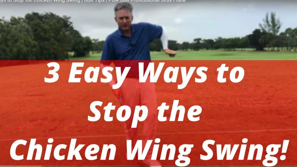 3 Easy Ways to Stop the Chicken Wing Swing Golf Tips PGA Golf