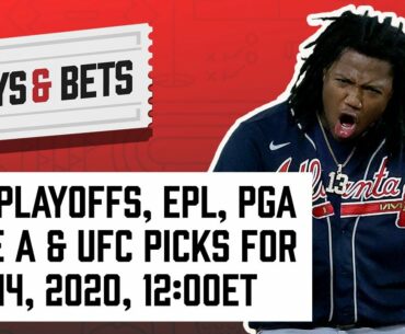 MLB Postseason & UFC Fight Night Picks, Plus Premier League, PGA and More | Odds Shark’s Guys & Bets