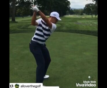 Xander Schauffele amazing swing motivation . #Bestgolfswings #alloverthegolf