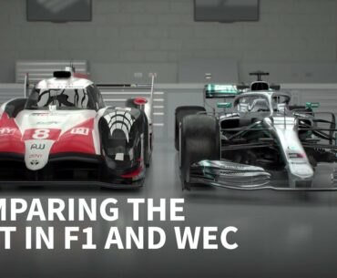 Mercedes F1 vs Toyota LMP1: Technical comparison
