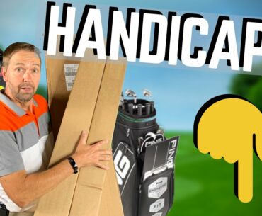 DID A FULL BAG OF NEW FITTED GOLF CLUBS LOWER MID HANDICAP MARK'S HANDICAP!?