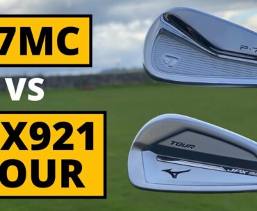 HAS THE FAMOUS MIZUNO FEEL BEEN BEATEN!? TaylorMade P7MC Iron VS Mizuno JPX921 Tour Iron
