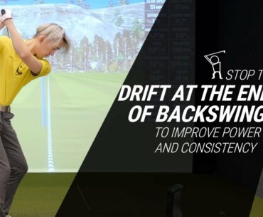 Sync up your Backswing and Don't Drift at the End of your Backswing for More Power and Consistency