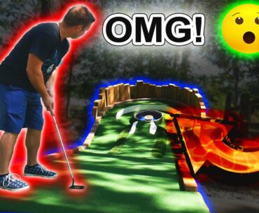 Best Hole in One on this Awesome Mini Golf Course