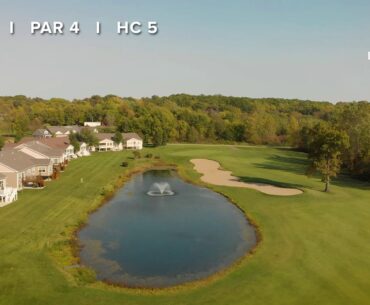 Lynx Golf Club - Hole 4 Flyover