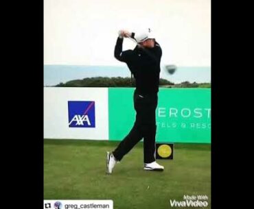 Matt Wallace golf swing tee shot , Scottish Open 2020 , 2-nd place . #bestgolfswings #alloverthegolf