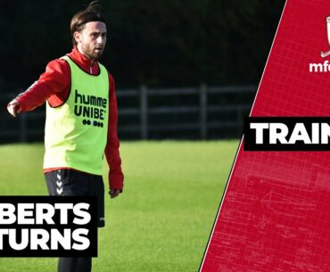 Training | Patrick Roberts Returns to Rockliffe