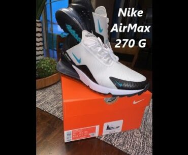 Nike Air Max 270 G-Golf Shoe Try on and Quick Look