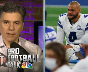 How Dak Prescott's injury affects contract talks | Pro Football Talk | NBC Sports