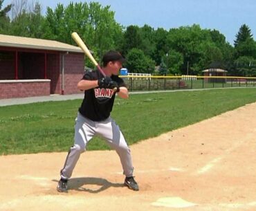 1/12.  Proper baseball batting stance; Improve hitting mechanics, swing analysis, instruction, tips