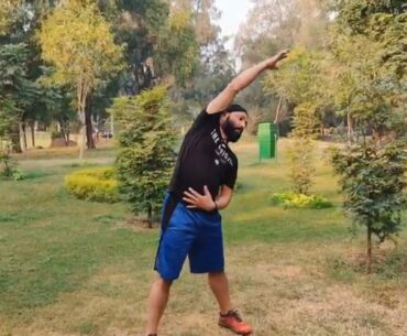 How to check your correct posture and  stance while doing exercise.